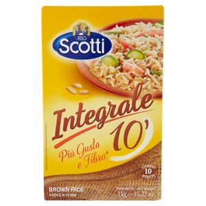 Riso Integrale Parboiled 10' Piu' Gusto E Fibra Riso Scotti - Foto 1