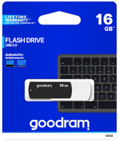 Memoria Usb Drive 2 . 016 gb Goodram Nero / bianco Memoria Usb Drive 2 . 016 gb Goodram Nero / bianco
