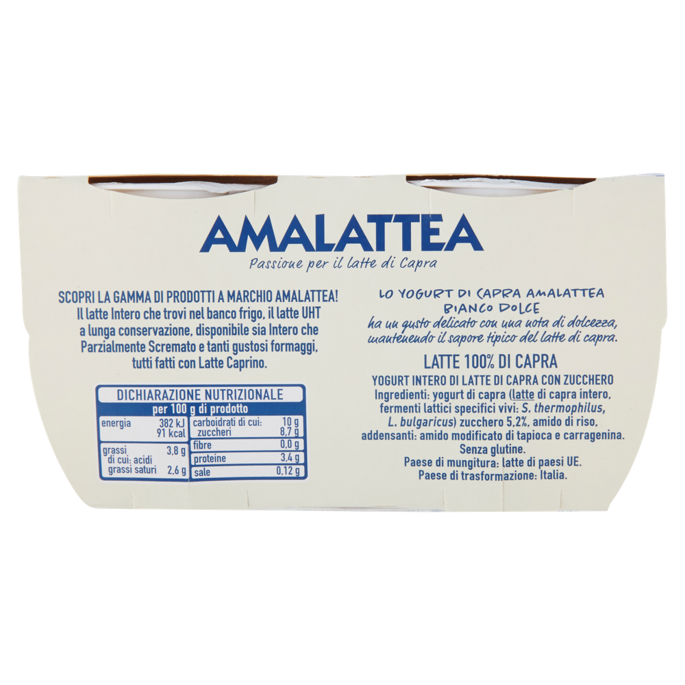 Yogurt Di Capra Bianco Amalattea - Foto 3