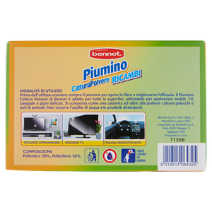 Ricambi Per Piumino Cattura Polvere Bennet 10 Pezzi - Foto 3