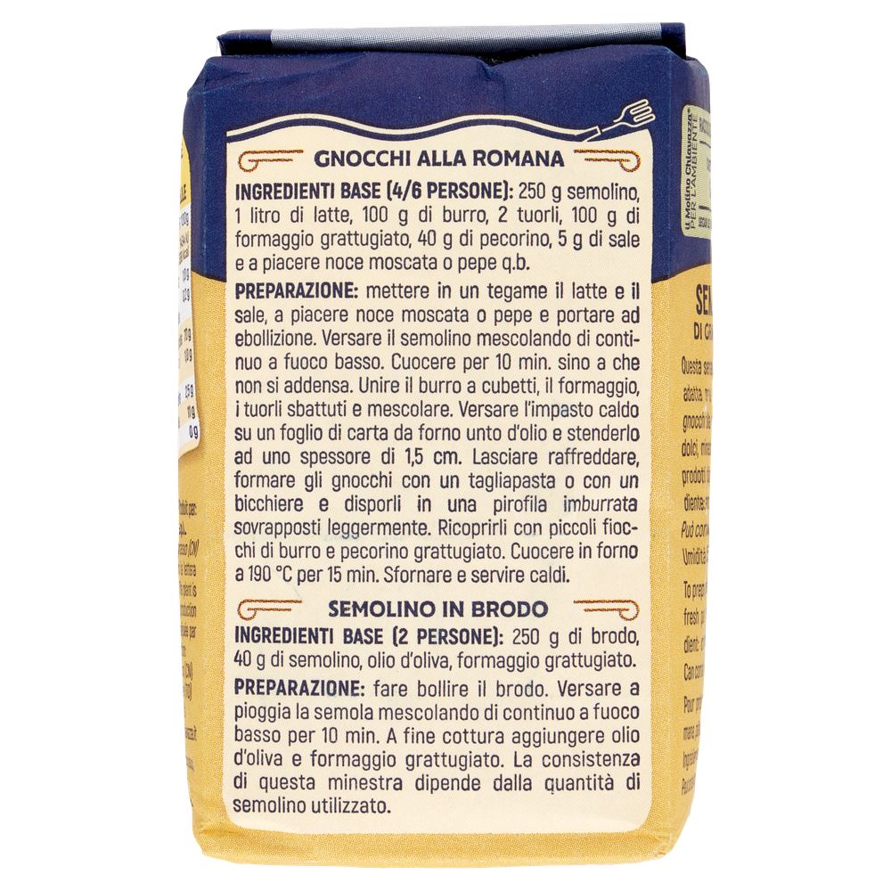 Semolino Di Grano Duro Il Molino Chiavazza - Foto 3