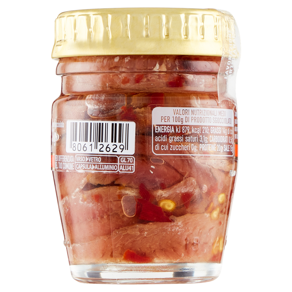 Filetti Di Alici Tesi Piccanti In Olio Oliva Zarotti - Foto 3