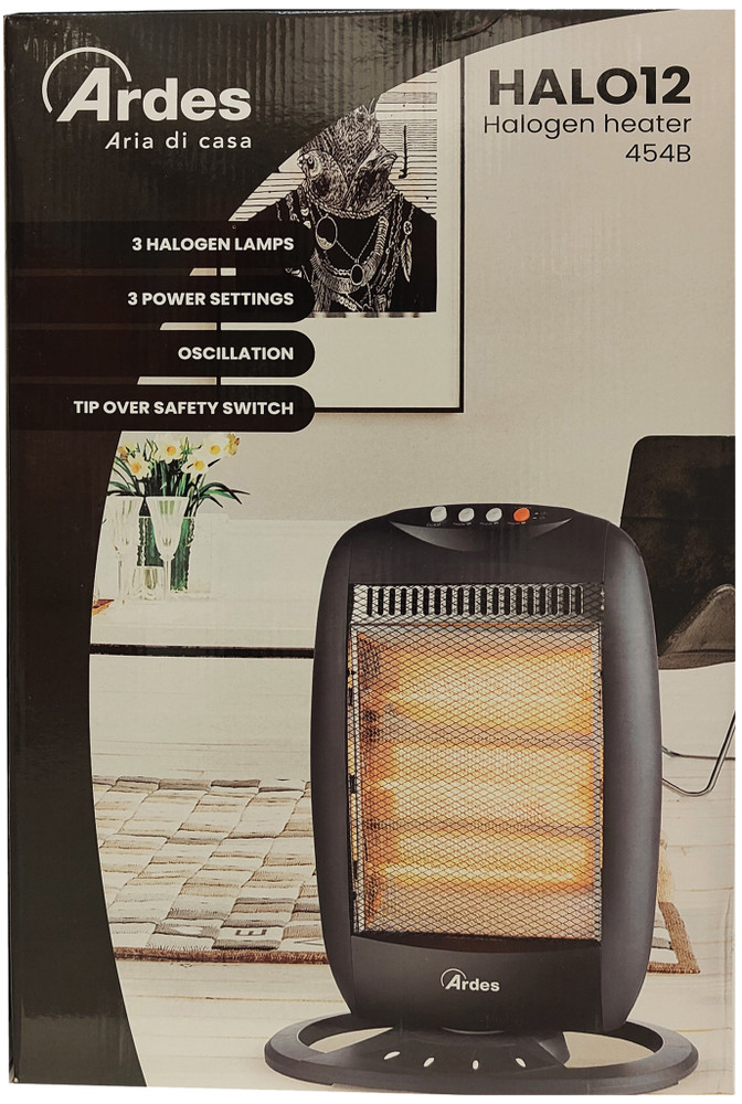 Stufa Alogena Ar454b Ardes - Foto 2