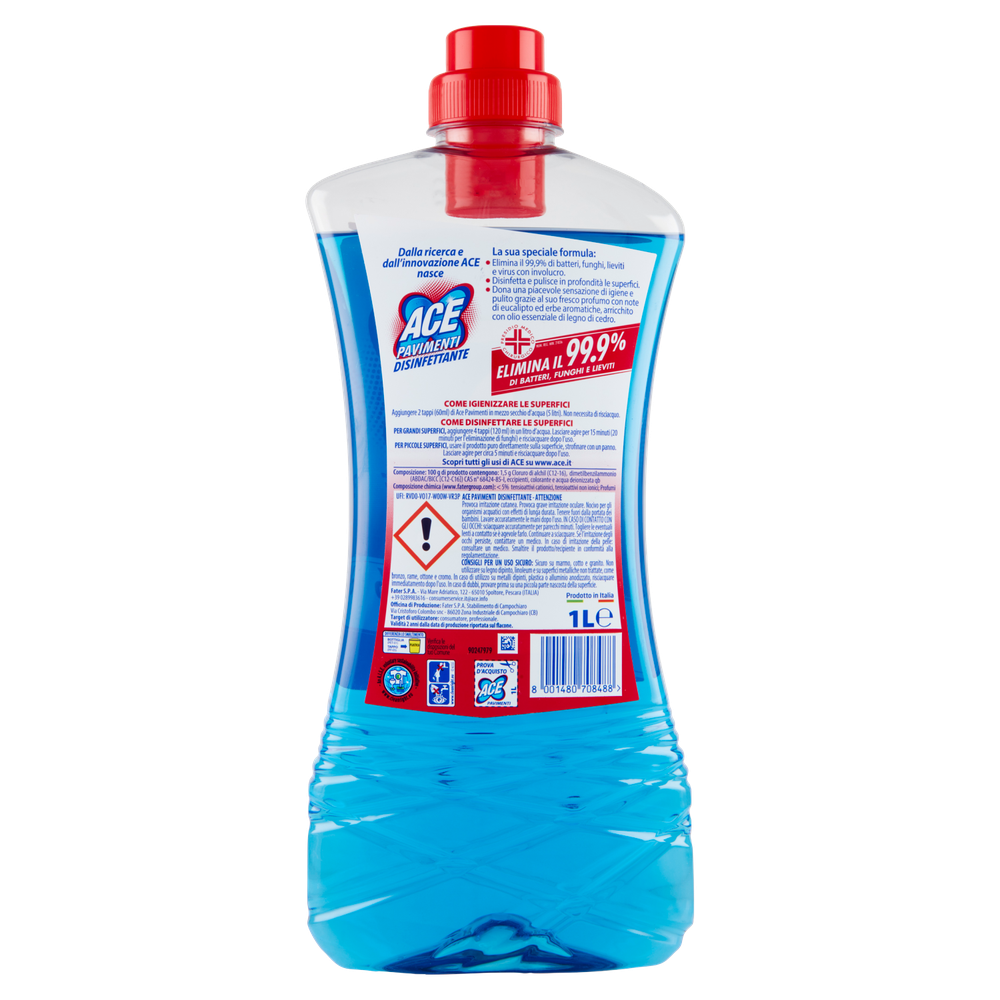 Detergente Pavimenti Disinfettante Ace - Foto 3