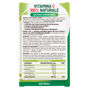 Vitamina C 100% Naturale Equilibra, 30 Compresse Masticabili - Foto 3
