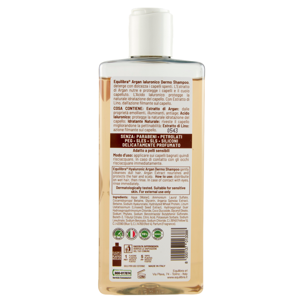 Shampoo Equilibra Argan - Foto 3