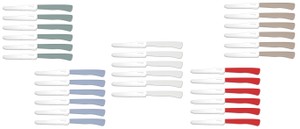 Set 6 Coltelli Tavola Daily Ghidini Colori Assortiti - Foto 2