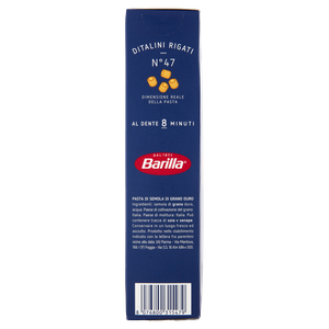 Pasta Ditalini Rigati N.47 100% Grano Italiano Barilla - Foto 2
