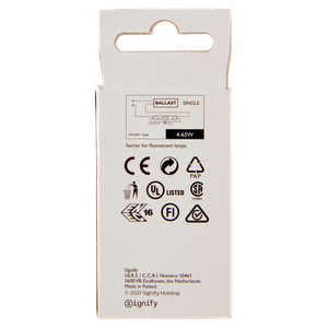 Starter S10 Per Lampade Fluorescenti 4-65 Philips - Foto 3