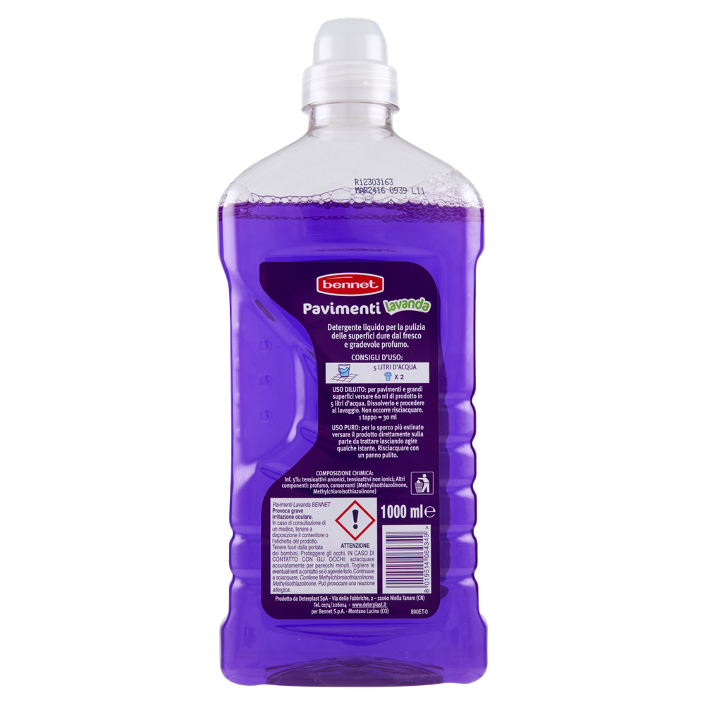 Detergente Per Pavimenti Alla Lavanda Bennet - Foto 3