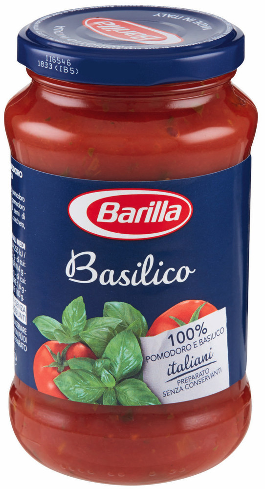 Sugo Di Pomodoro E Basilico Senza Glutine Barilla - Foto 1