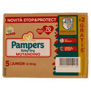 Pannolini Pampers Baby Dry Mutandino Special Junior - Foto 3