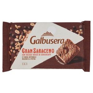Biscotti Gran Saraceno Integrali Con Cioccolato 6x43,3g Galbusera - Foto 1