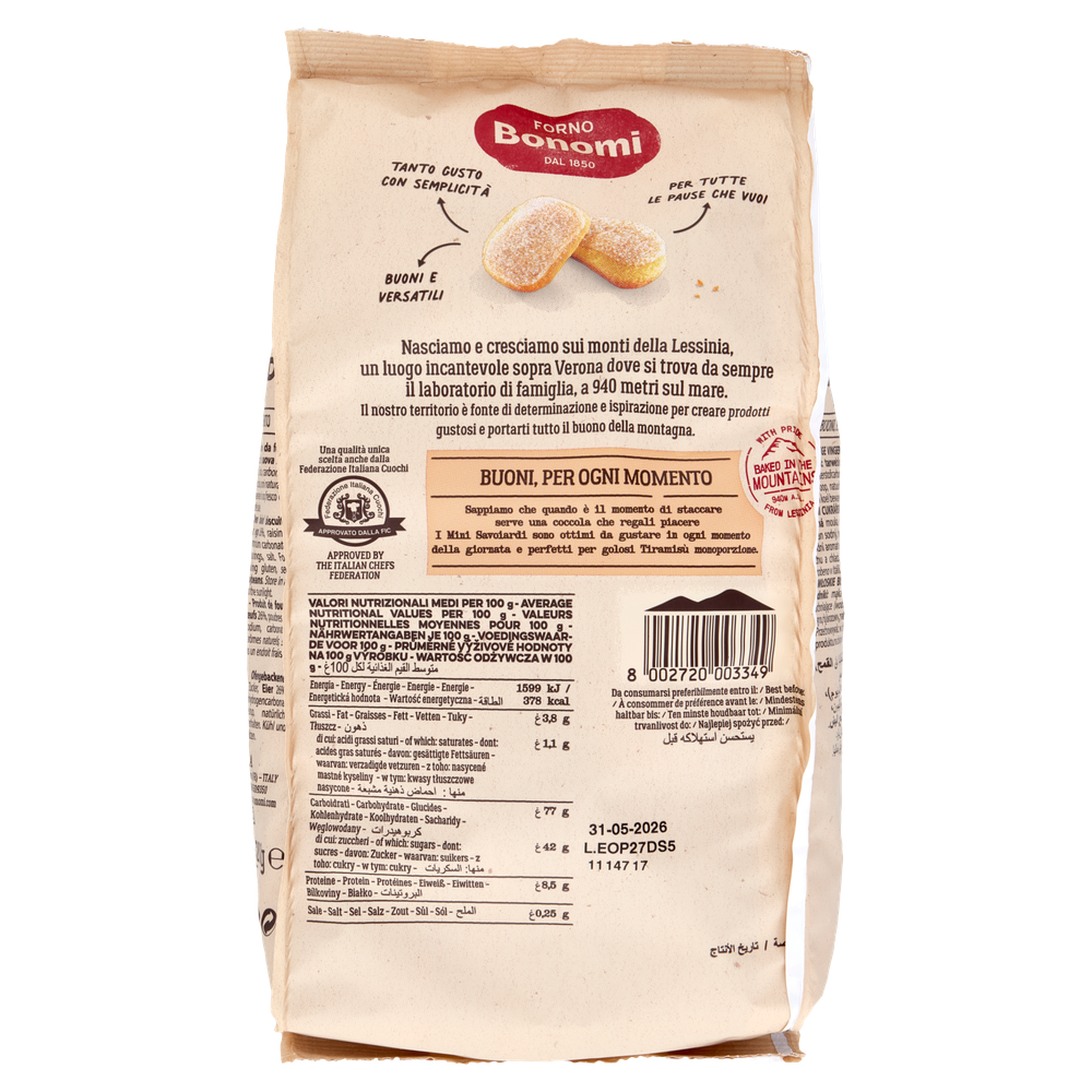 Mini Savoiardi Forno Bonomi - Foto 3