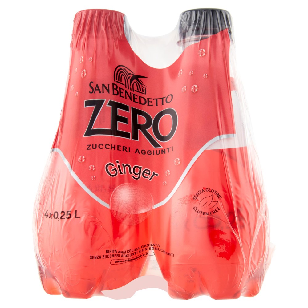 Ginger Zero San Benedetto 4 Da Ml.250 - Foto 1