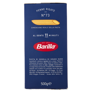 Pasta Penne Rigate N.73 100% Grano Italiano Barilla - Foto 2