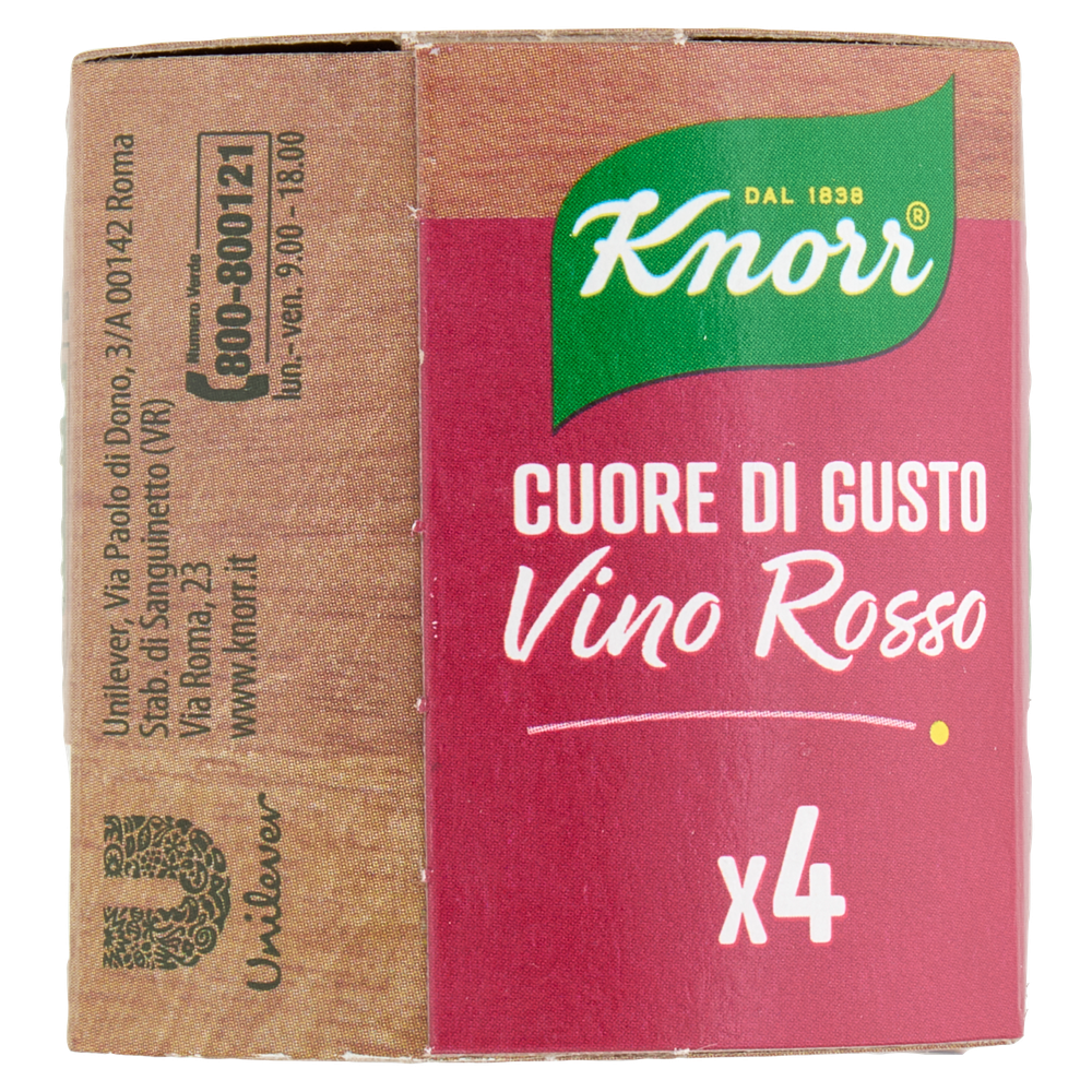 Cuore Di Brodo Al Vino Rosso Senza Glutine Knorr - Foto 2