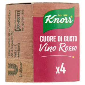 Cuore Di Brodo Al Vino Rosso Senza Glutine Knorr - Foto 2