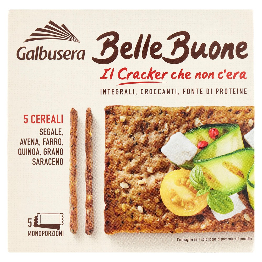 Cracker 5 Cereali Belle Buone Galbusera - Foto 1