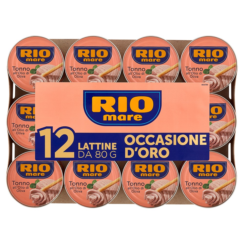 12 Lattine Tonno All' Olio D'oliva Rio Mare - Foto 1