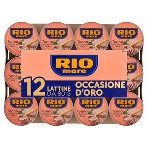 12 Lattine Tonno All' Olio D'oliva Rio Mare - Foto 1