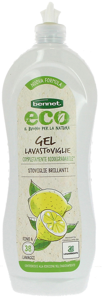 Detergente Gel Lavastoviglie Bennet Eco 38 Lavaggi