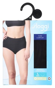 Slip Maxi Donna Linea Pure Comfort S Nero Sloggi - Foto 2