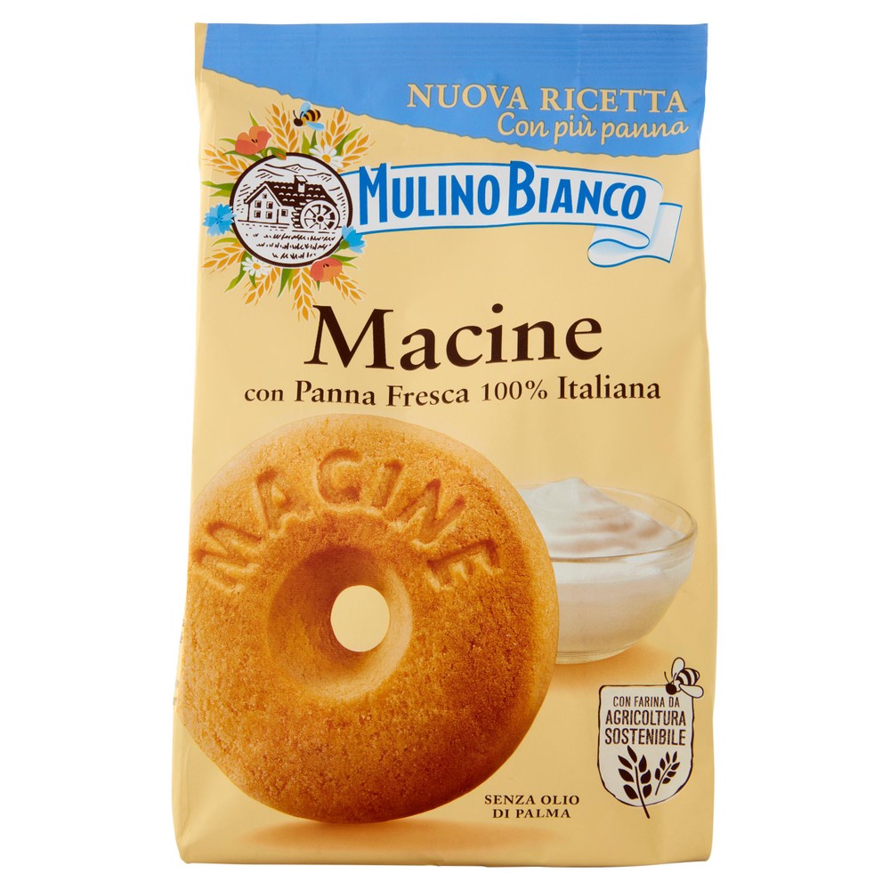 Biscotti Macine Con Panna Fresca Mulino Bianco - Foto 1
