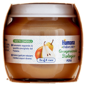 Omogeneizzato Di Pera Bio Humana 2x100 G. - Foto 2