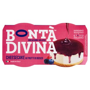 Cheesecake Ai Frutti Di Bosco 2x90g Bontà Divina - Foto 1