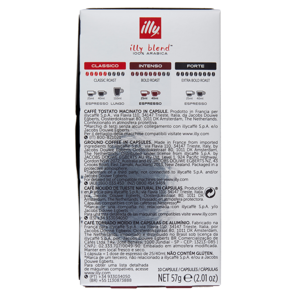 Capsule Caffè Espresso Intenso Compatibili Nespresso 10pz Illy - Foto 3