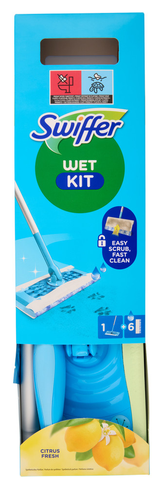 Kit Completo Panni Pavimenti Wet Swiffer Con 6 Panni Wet - Foto 1