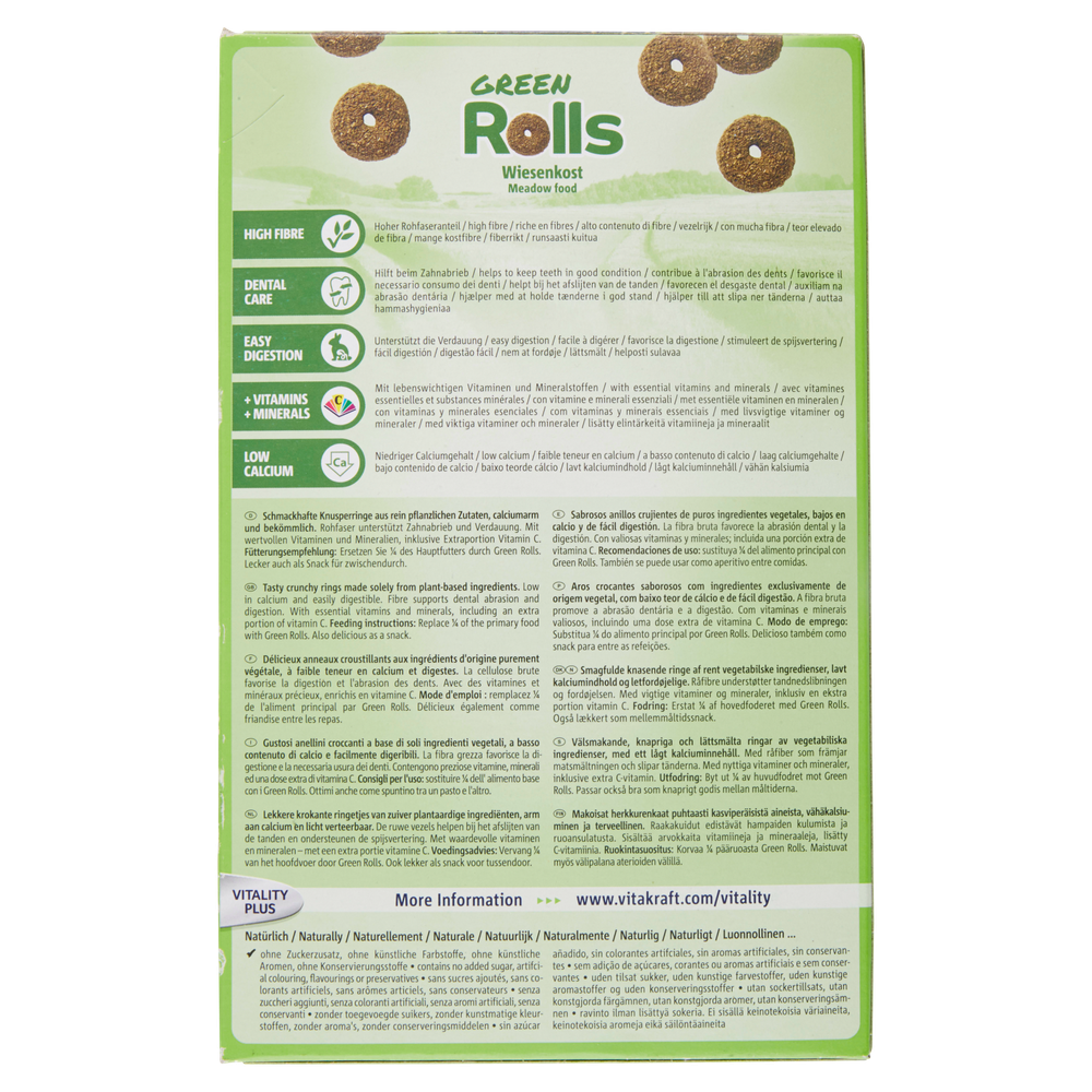 Alimento Grun Rollis Per Conigli Vitakraft - Foto 3
