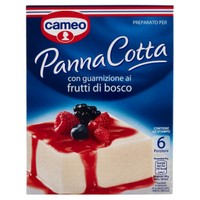 Panna Cotta Frutti Di Bosco, 6 Porzioni Cameo