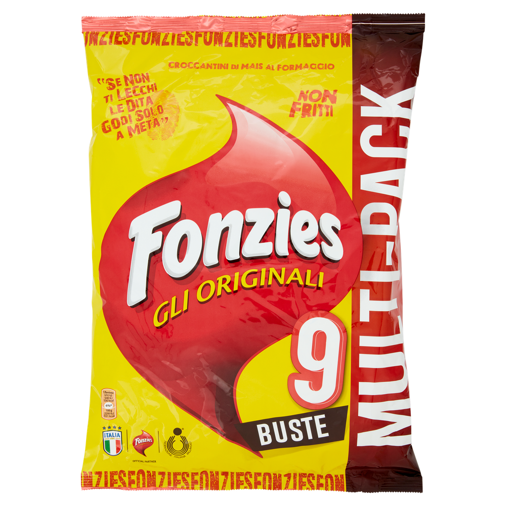 Patatine Di Mais Al Formaggio Multipack Fonzies - Foto 1