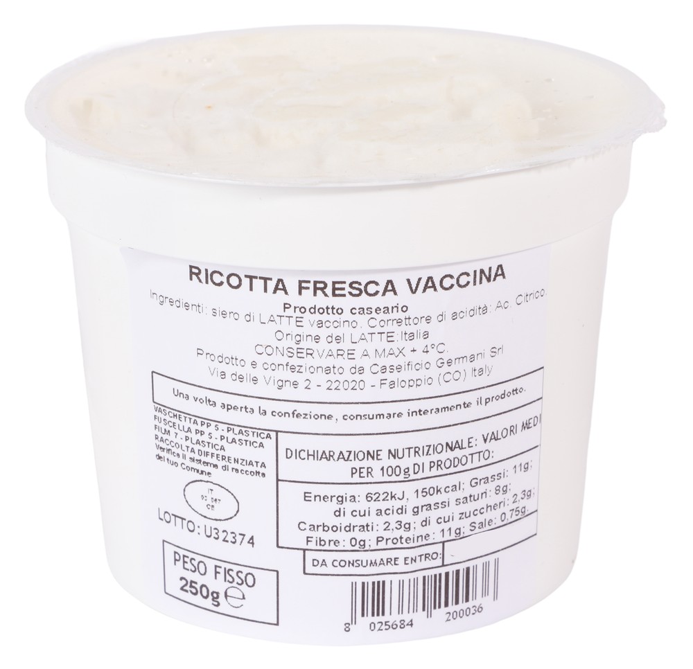 Ricotta Fresca Vaccina - Foto 2