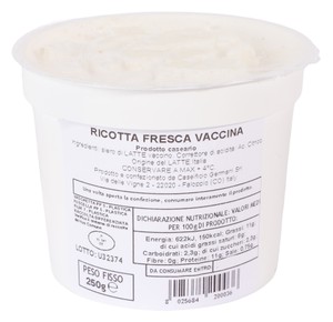 Ricotta Fresca Vaccina - Foto 2