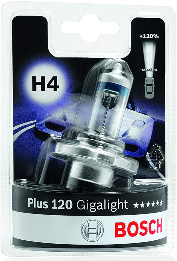Lampadina Per Auto H4 Gigaplus 120 Bosch