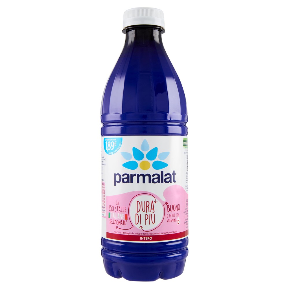 Latte Dura Di Piu' Intero Blu Premium Parmalat - Foto 1
