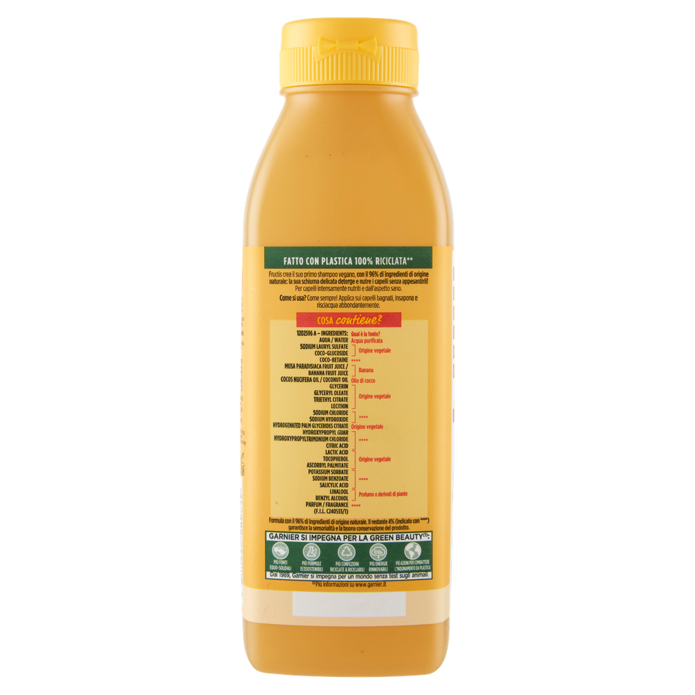 Shampoo Fructis Hair Food Banana Garnier - Foto 3