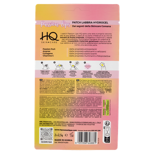 Patch Labbra Hydrogel Collagene - Passion Fruit 2 X 2,5 G Hq - Foto 3