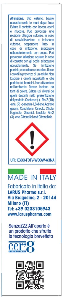 Cerotti Repellenti Antizanzare Cer8 - Foto 2