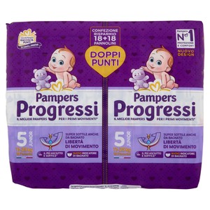36 Pannolini Progressi Taglia Junior Pampers - Foto 1