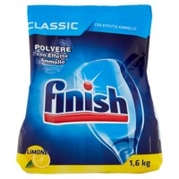 Detergente In Polvere Per Lavastoviglie Al Limone Finish Detergente In Polvere Per Lavastoviglie Al Limone Finish