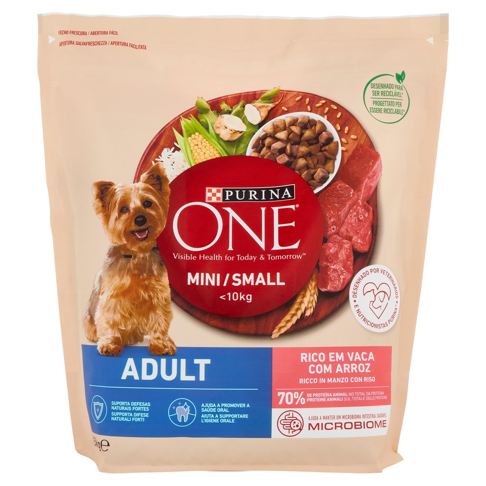Alimento Secco Per Cani Adult Manzo Con Riso One - Foto 1