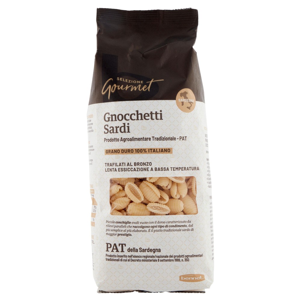 Pasta Gnocchetti Sardi Selezione Gourmet Bennet - Foto 1