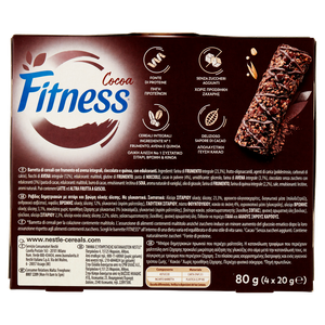 Barrette Cereali Con Cacao Protein Fitness, Conf.4 Da 20 Gr