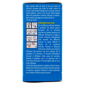 Liquido Antizanzare Elettrico Ricarica 60 Notti Classica Raid - Foto 2