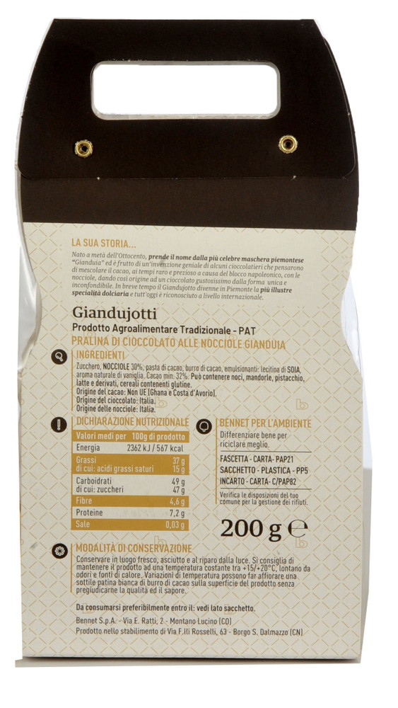 Cioccolatini Gianduiotti Selezione Gourmet Bennet - Foto 3