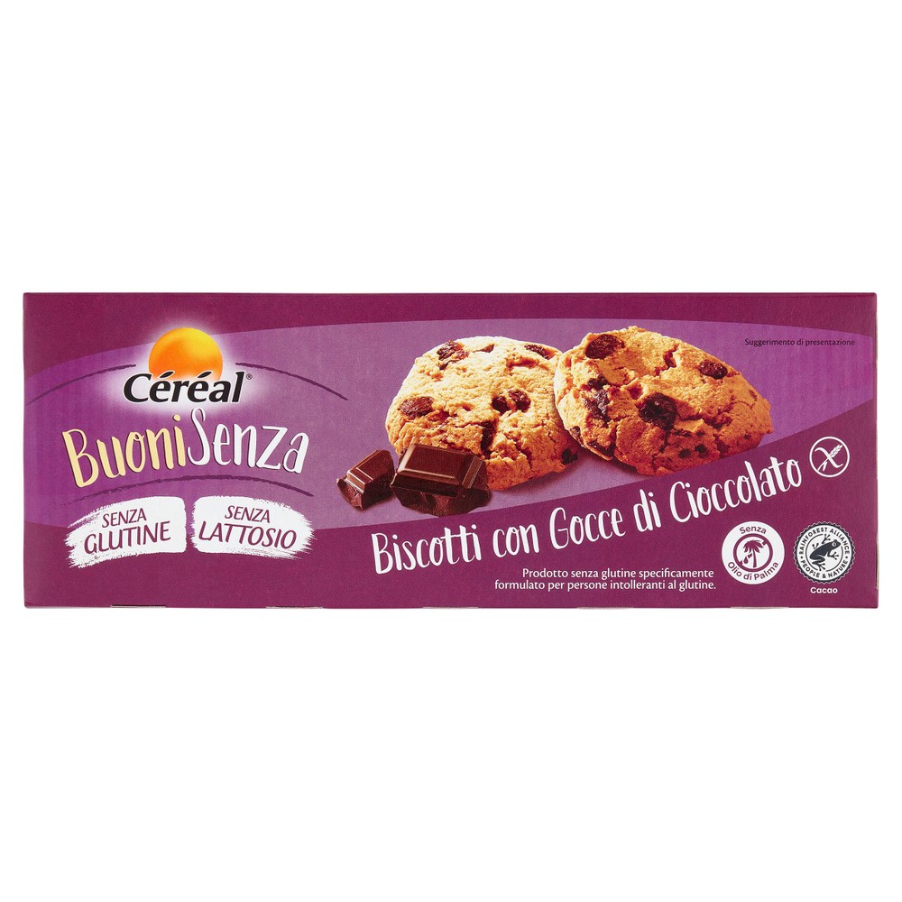 Biscotti Con Gocce Di Cioccolato Senza Glutine C R Al - Foto 1